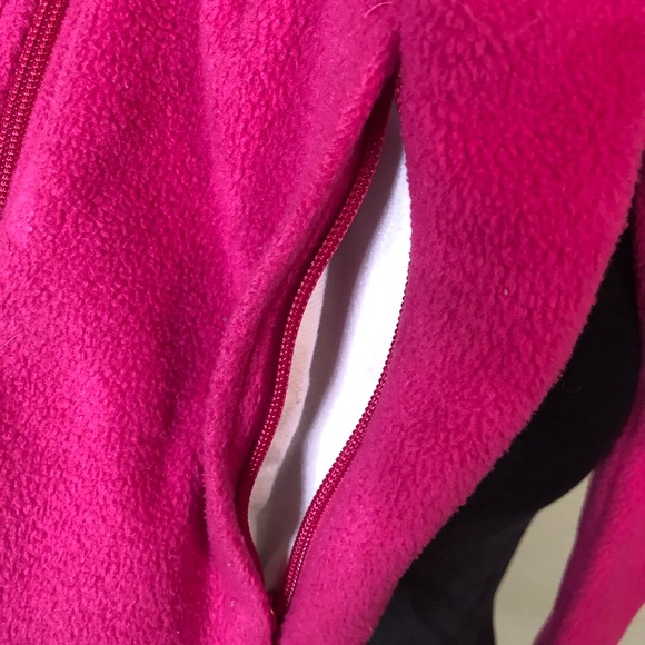 Columbia Pink Fleece Zipper Front Jacket - Picture 3 of 7